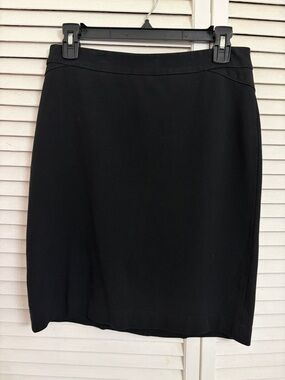 Ann Taylor Black Pencil Skirt - Classic Office Staple